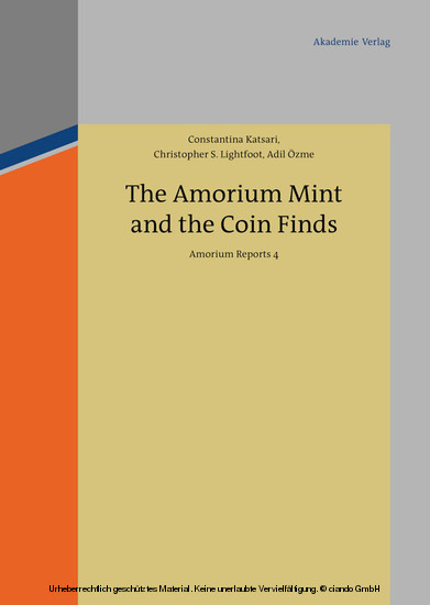 The Amorium Mint and the Coin Finds main product photo