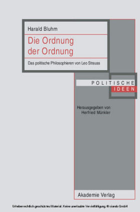 Die Ordnung der Ordnung