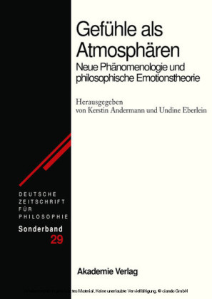 Gefühle als Atmosphären