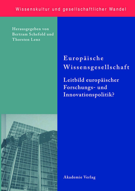 Europäische Wissensgesellschaft - Leitbild europäischer Forschungs- und Innovationspolitik? main product photo