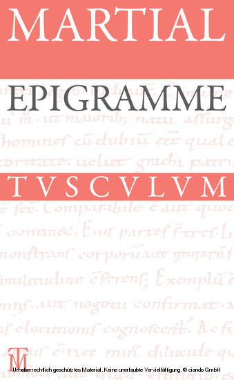 Epigramme. Gesamtausgabe main product photo