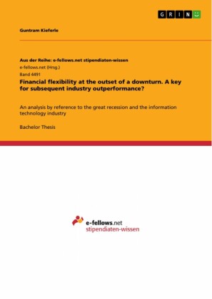 Financial flexibility at the outset of a downturn. A key for subsequent industry outperformance?
