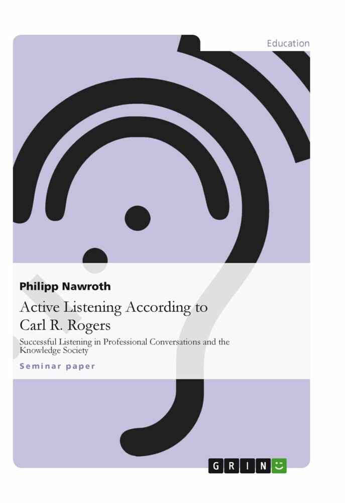 Active Listening According to Carl R. Rogers main product photo