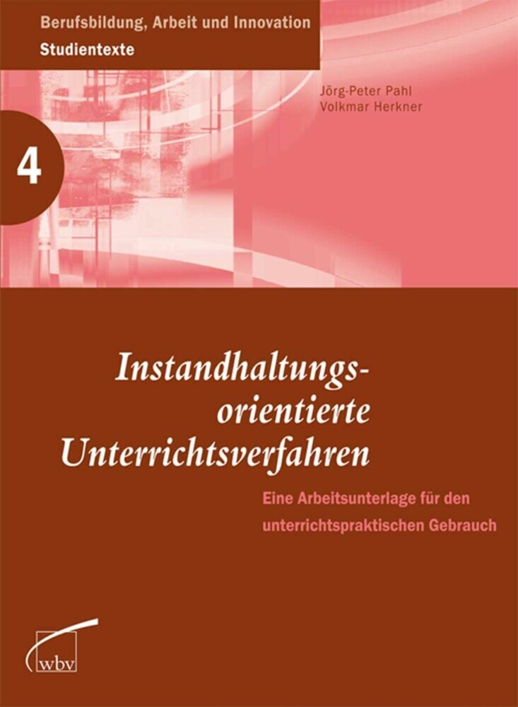 Instandhaltungsorientierte Unterrichtsverfahren main product photo