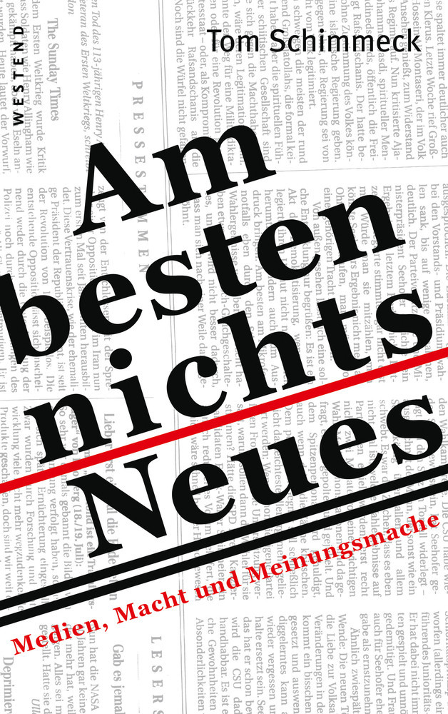 Am besten nichts Neues main product photo