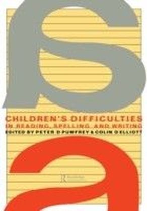 Children's Difficulties In Reading, Spelling and Writing main product photo