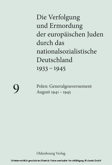 Polen: Generalgouvernement August 1941 - 1945 main product photo