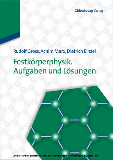 Festkörperphysik. Aufgaben und Lösungen main product photo