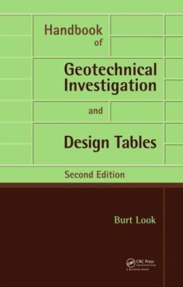 Handbook of Geotechnical Investigation and Design Tables
