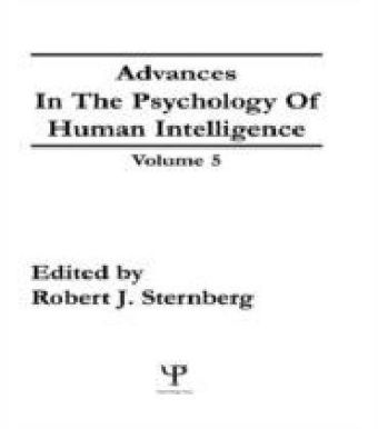Advances in the Psychology of Human Intelligence main product photo