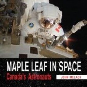 Maple Leaf in Space