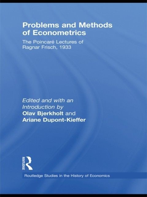 Problems and Methods of Econometrics main product photo
