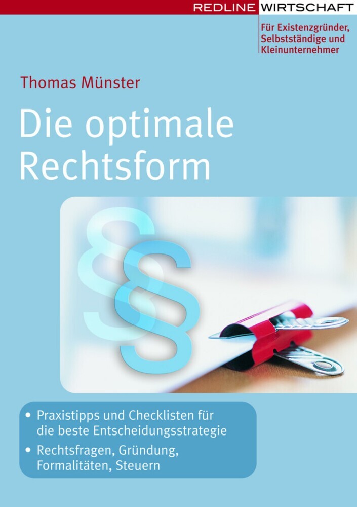 Die optimale Rechtsform main product photo