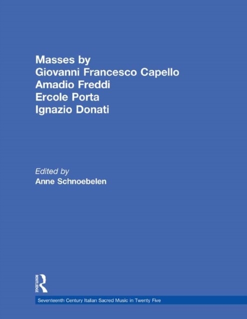 Masses by Giovanni Francesco Capello, Bentivoglio Lev, and Ercole Porta main product photo