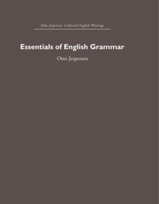 Essentials of English Grammar