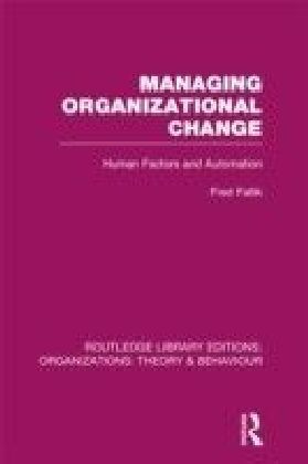 Managing organizational change