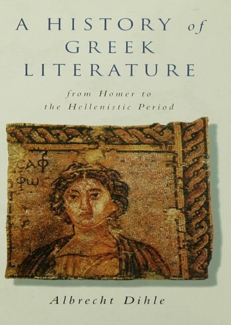 History of Greek Literature main product photo