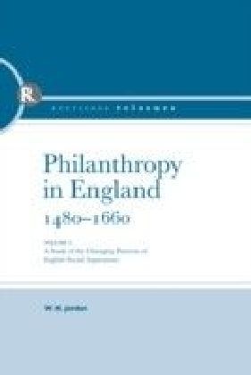 Philanthropy in England, 1480 - 1660