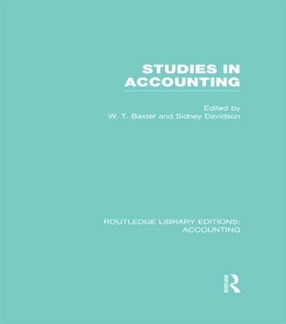 Studies in Accounting main product photo