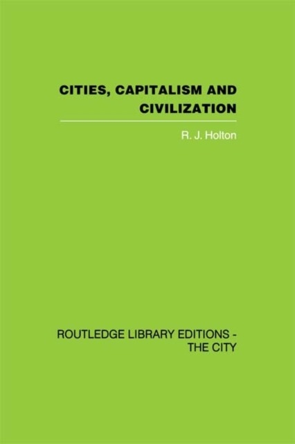 Cities, Capitalism and Civilization main product photo