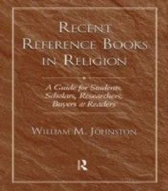 Recent Reference Books in Religion main product photo