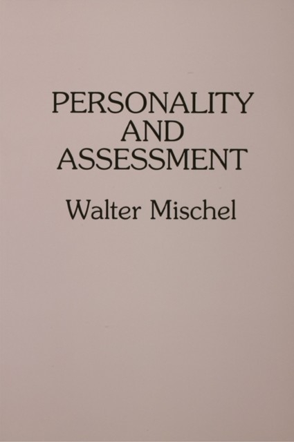 Personality and Assessment main product photo