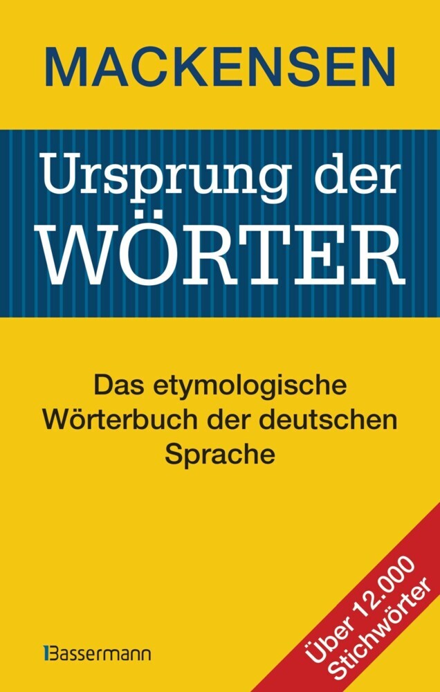 Ursprung der Wörter main product photo