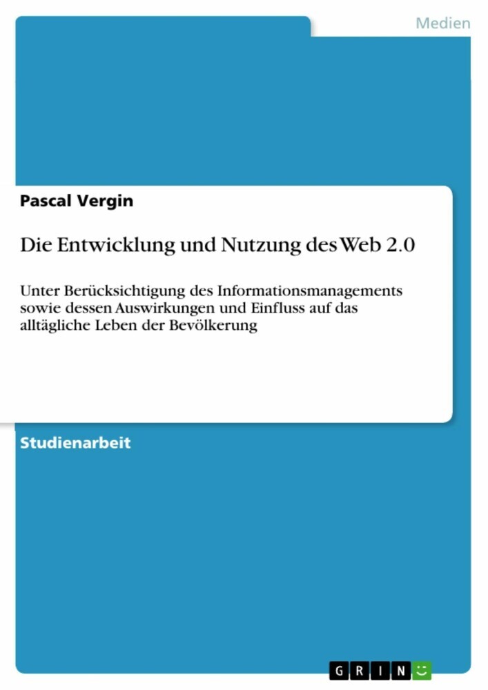 Die Entwicklung und Nutzung des Web 2.0 main product photo