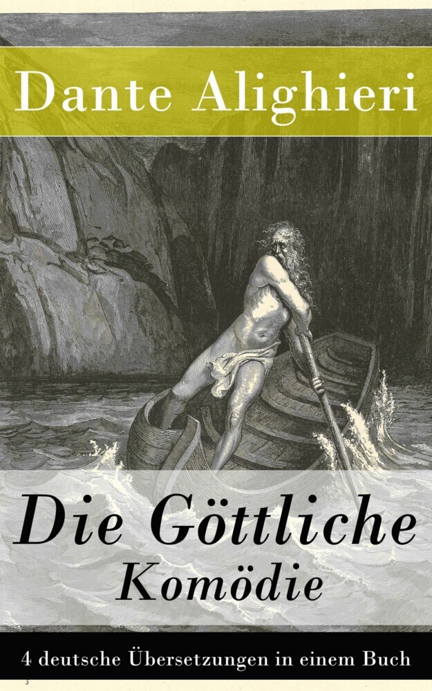 Die Göttliche Komödie - 4 deutsche Übersetzungen in einem Buch main product photo