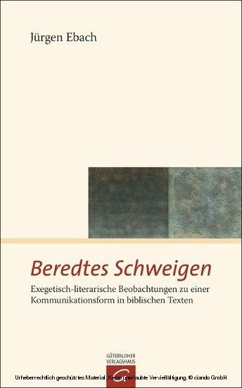 Beredtes Schweigen main product photo