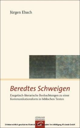 Beredtes Schweigen