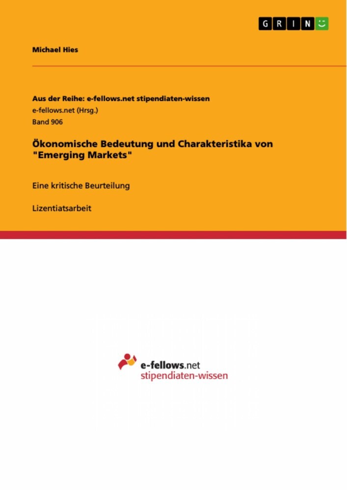 Ökonomische Bedeutung und Charakteristika von 'Emerging Markets' main product photo