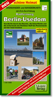 Doktor Barthel Karte Radfernweg Berlin-Usedom