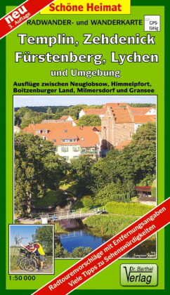 Doktor Barthel Karte Templin, Zehdenick, Fürstenberg, Lychen und Umgebung