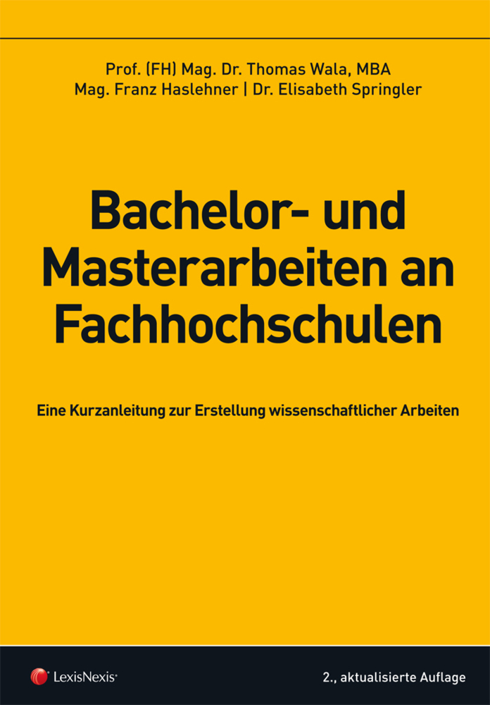 Bachelor- und Masterarbeiten an Fachhochschulen main product photo
