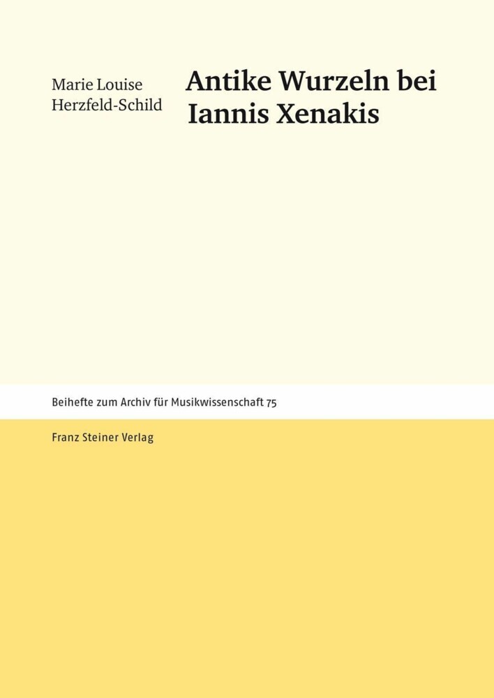 Antike Wurzeln bei Iannis Xenakis main product photo