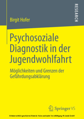 Psychosoziale Diagnostik in der Jugendwohlfahrt