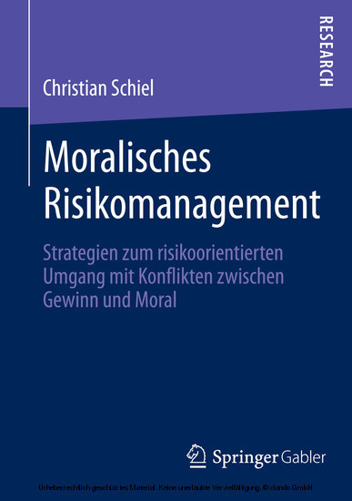 Moralisches Risikomanagement main product photo