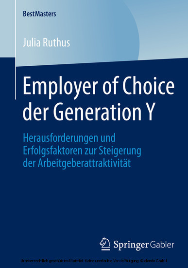 Employer of Choice der Generation Y main product photo
