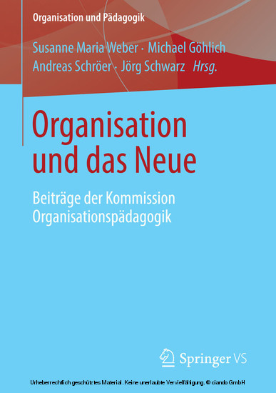 Organisation und das Neue main product photo