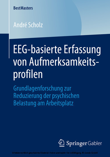 EEG-basierte Erfassung von Aufmerksamkeitsprofilen main product photo