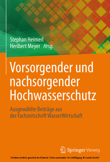 Vorsorgender und nachsorgender Hochwasserschutz main product photo
