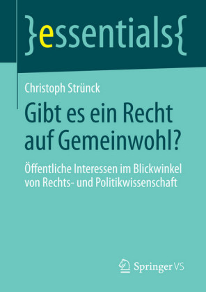 Gibt es ein Recht auf Gemeinwohl?