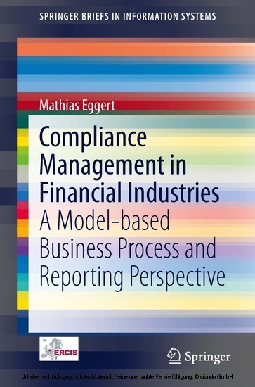 Compliance Management in Financial Industries main product photo