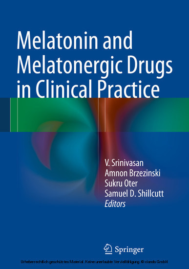 Melatonin and Melatonergic Drugs in Clinical Practice main product photo