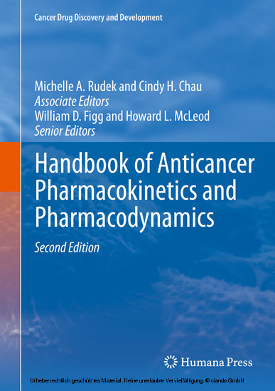 Handbook of Anticancer Pharmacokinetics and Pharmacodynamics main product photo