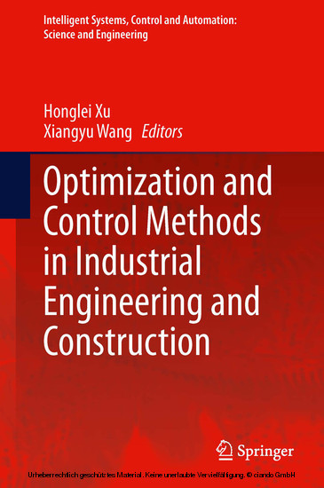 Optimization and Control Methods in Industrial Engineering and Construction main product photo