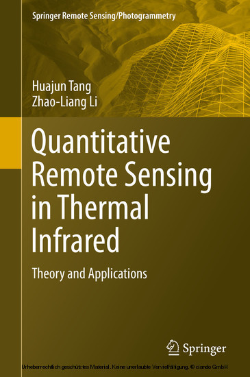 Quantitative Remote Sensing in Thermal Infrared main product photo