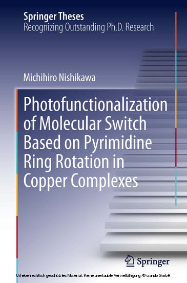 Photofunctionalization of Molecular Switch Based on Pyrimidine Ring Rotation in Copper Complexes main product photo