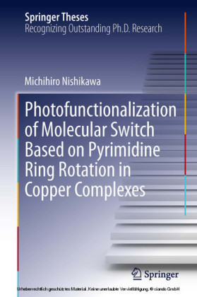 Photofunctionalization of Molecular Switch Based on Pyrimidine Ring Rotation in Copper Complexes